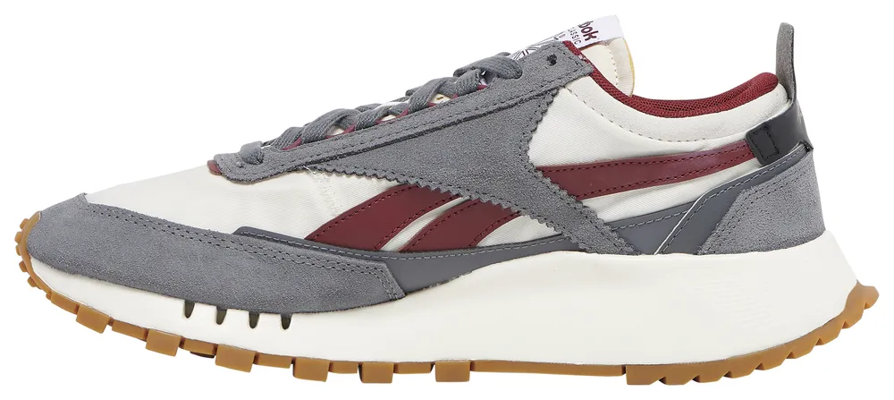 Reebok Mens Classic Leather Legacy - Shoes White/Maroon
