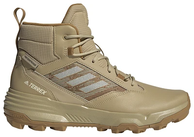 adidas Mens adidas Unity Leather Mid RAIN.RDY Hiking Boots - Mens Black/Beige Size 11.5