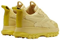 Reebok Girls Classic Leather Cardi - Girls' Grade School Running Shoes Yellow/Yellow