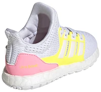 adidas Girls adidas Ultraboost 5.0 DNA - Girls' Toddler Running Shoes White/White/Pink Size 04.0