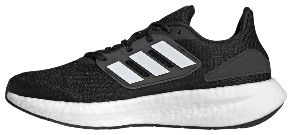 adidas Mens adidas Pureboost 22 - Mens Running Shoes Black/Carbon/White Size 11.0
