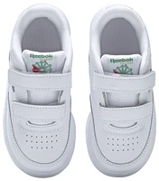 Reebok Boys Reebok Club C 2V - Boys' Toddler Shoes White/Glen Green Size 06.0