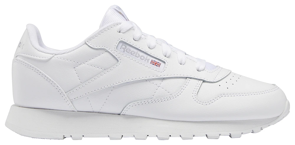 Reebok Boys Classic Leather - Boys' Grade School Shoes White/White
