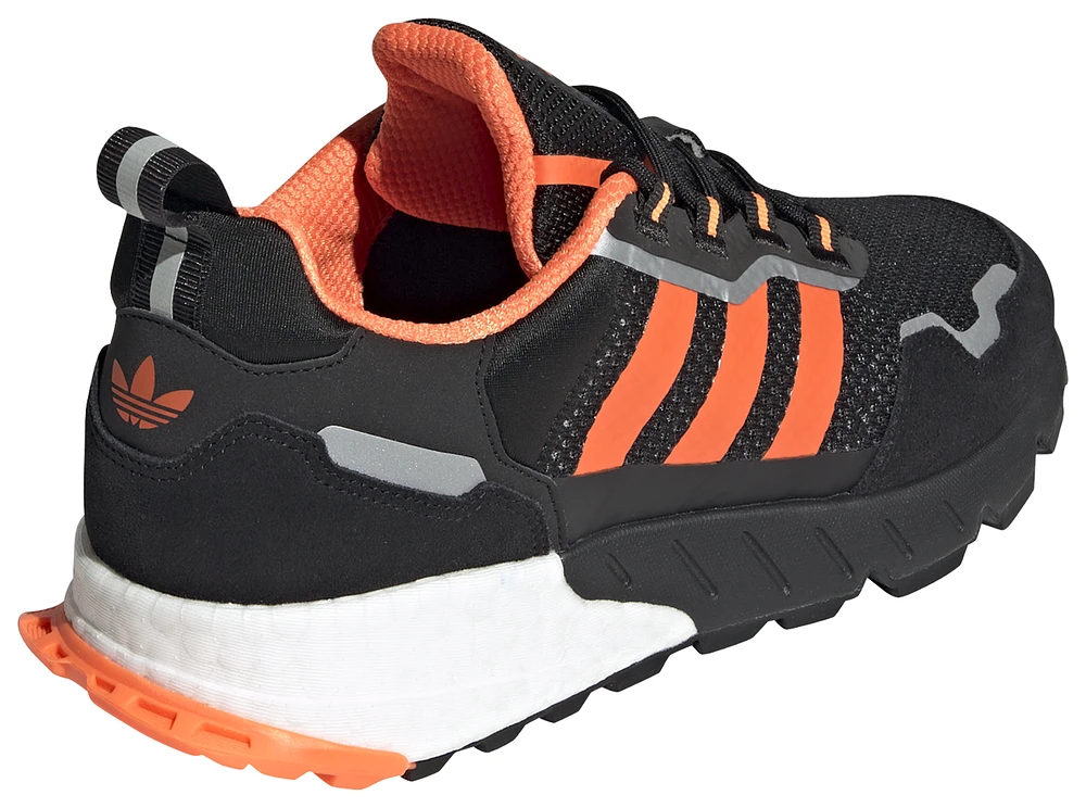 adidas Originals Mens adidas Originals ZX 1K Boost - Mens Running Shoes Black/Orange Size 10.0