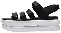 Nike Womens Nike Icon Classic Sandals - Womens Shoes Black/White Size 05.0