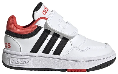 adidas Boys adidas Hoops 3.0 - Boys' Toddler Shoes Bright Red/Core Black/White Size 07.0