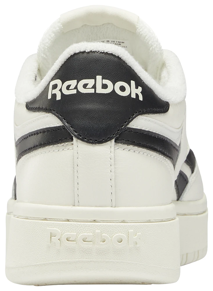 Reebok Womens Club C 85 Double - Shoes Chalk/Black/Chalk