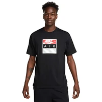 Nike Mens NSW Air M90 T-Shirt - White/Black