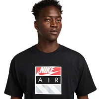 Nike Mens NSW Air M90 T-Shirt - White/Black