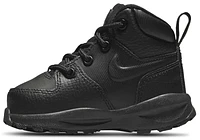 Nike Boys Manoa '17 Leather - Boys' Toddler Shoes Black/Black/Black