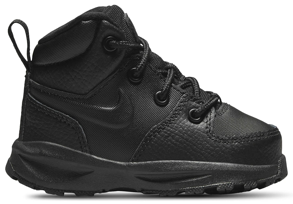 Nike Boys Manoa '17 Leather - Boys' Toddler Shoes Black/Black/Black