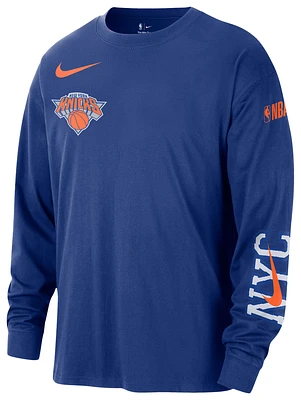 Nike Knicks Max 90 Courtside Long Sleeve T-Shirt CE - Men's