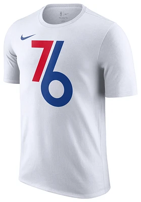 Nike 76ers ES City Edition Short Sleeve Logo T-Shirt - Men's