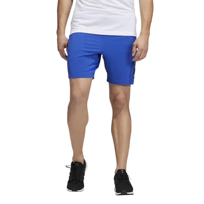 adidas Mens City Fleece Shorts - Blue/Black
