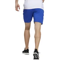 adidas Mens adidas City Fleece Shorts - Mens Blue/Black Size S