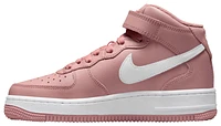 Nike Boys Nike Air Force 1 Mid LE - Boys' Grade School Basketball Shoes Red Stardust/White Size 04.0