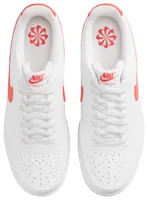 Nike Mens Court Vision Low - Basketball Shoes White/Red