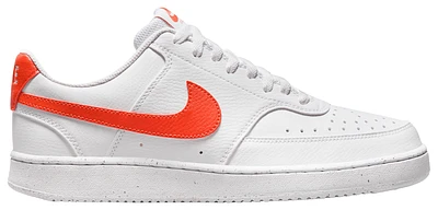 Nike Mens Court Vision Low - Basketball Shoes White/Red