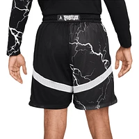 Nike Mens Ja Dri-FIT Icon 6" Shorts - Black/White