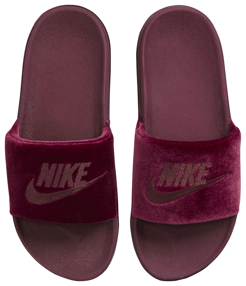 Nike Womens Nike Off Court Slides - Womens Shoes Mahogany/Dark Beetroot Size 05.0