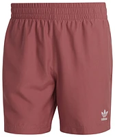 adidas Originals Mens Essentials Swim Shorts - Pink/White