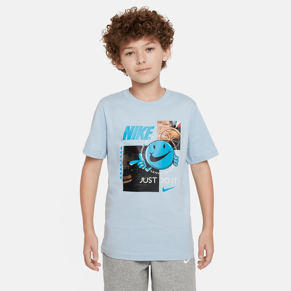 Nike Short Sleeve Crew Photo T-Shirt - Boys' Grade School