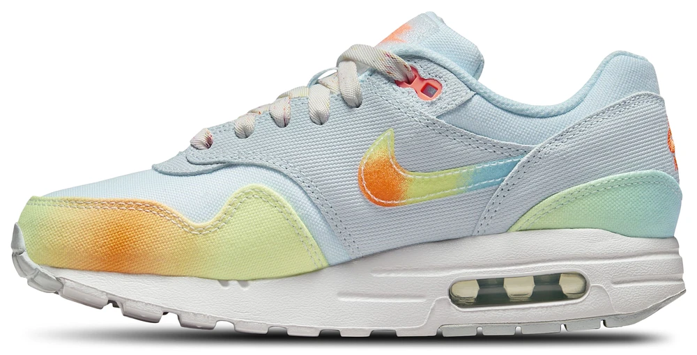 Nike Boys Air Max 1 - Boys' Grade School Shoes Total Orange/Glacier Blue/White