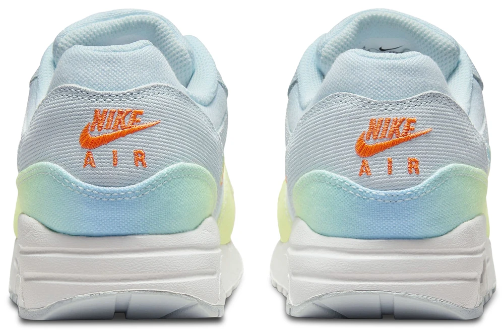 Nike Boys Air Max 1 - Boys' Grade School Shoes Total Orange/Glacier Blue/White