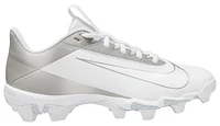 Nike Boys Nike Vapor Edge Shark 2 - Boys' Grade School Football Shoes White/Silver/White Size 05.0