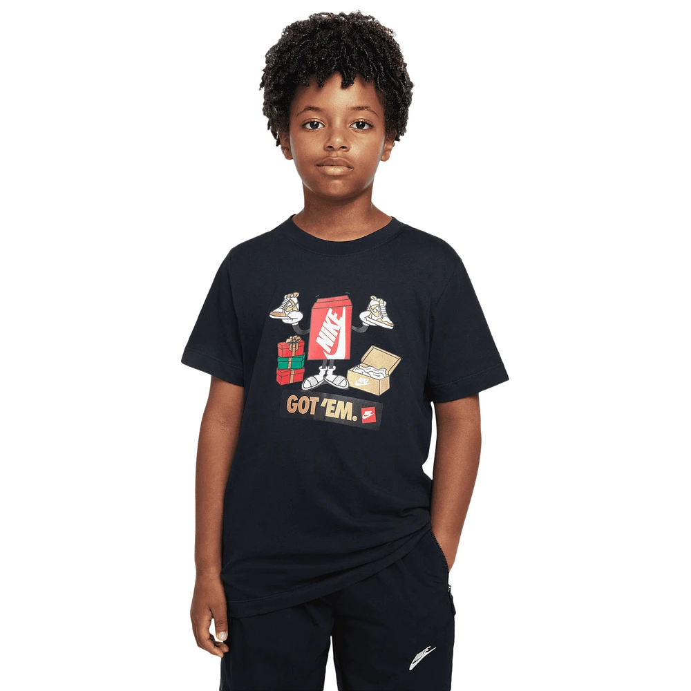 Nike Boys Boxy Got Em T-Shirt - Boys' Grade School Black