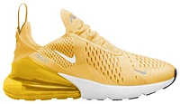 Nike Womens Nike Air Max 270 - Womens Running Shoes Topaz Gold/Laser Orange/White Size 06.0