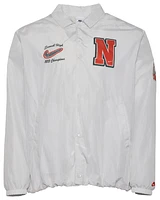 Nike Mens Coaches Jacket - Grey/Multi/Red