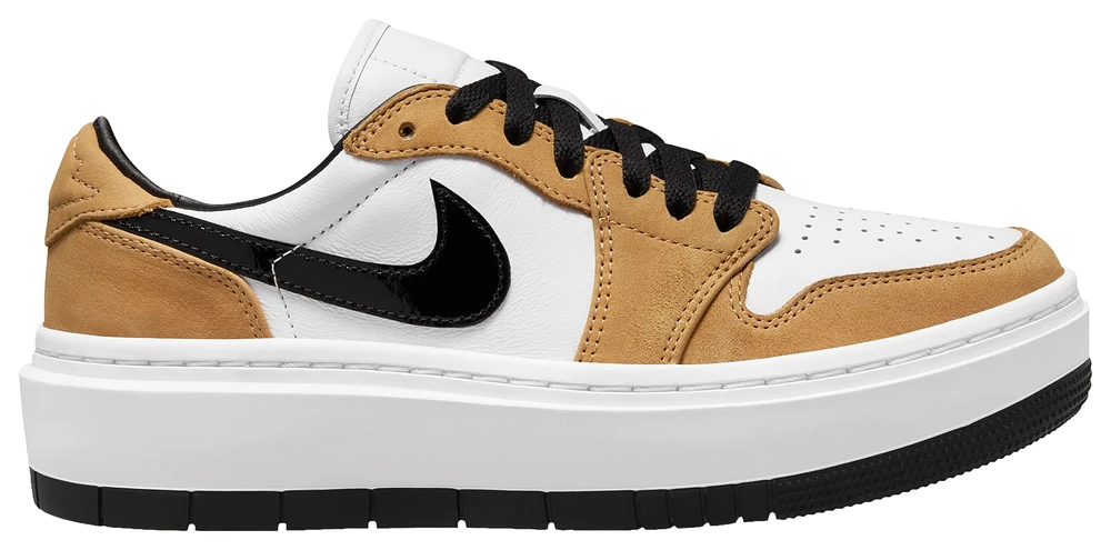 Jordan Womens Jordan Air Jordan 1 Elevate Low - Womens Basketball Shoes Golden Harvest/Black/White Size 12.0