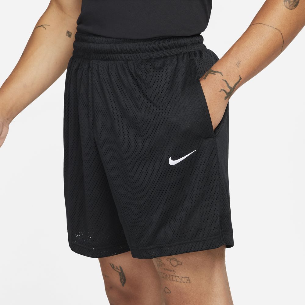 Nike Athletics Womens Activewear Shorts Elastic Waist Dri-Fit Black Si