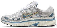 Nike Mens P-6000 - Shoes White/Aegean Storm/Metallic Silver