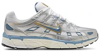 Nike Mens P-6000 - Shoes White/Aegean Storm/Metallic Silver