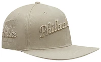 Pro Standard Mens Pro Standard Phillies Neutrals SMU Snapback Cap - Mens Taupe/Taupe Size One Size