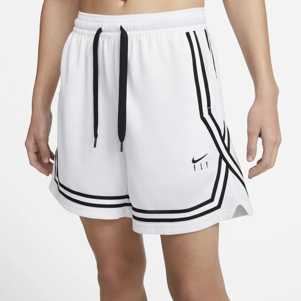 Nike Womens Nike Fly Crossover M2Z Shorts - Womens White Size XL