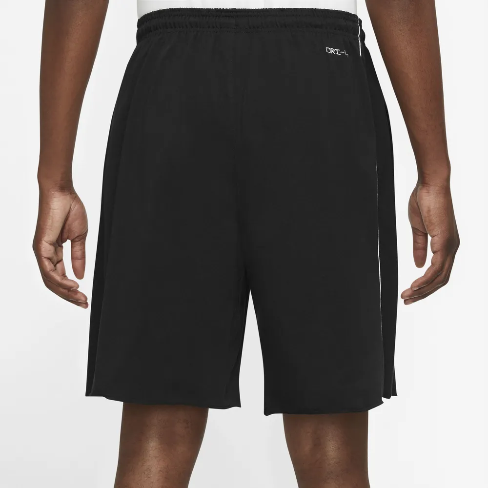 Nike Mens Nike Standard Issue Fleece Shorts - Mens Black/White Size XXL
