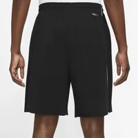 Nike Mens Nike Standard Issue Fleece Shorts - Mens Black/White Size XXL