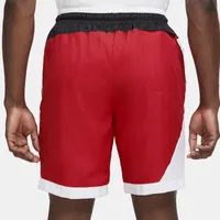 Nike Mens Dri-FIT DNA Woven Shorts - White/Black/Univ Red