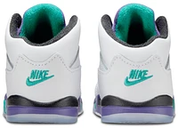 Jordan Boys Retro 5 OG - Boys' Toddler Shoes White/Purple