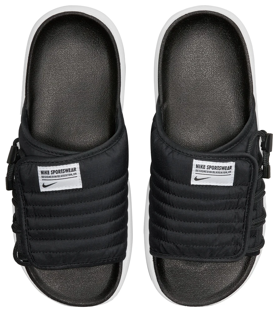 Nike Womens Asuna Slides - Shoes Black/White