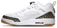 Jordan Boys Spizike Low GL - Boys' Grade School Basketball Shoes White/Black/Gold