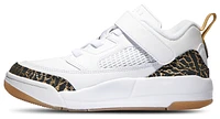 Jordan Boys Spizike Low GL - Boys' Preschool Shoes White/Black/Gold