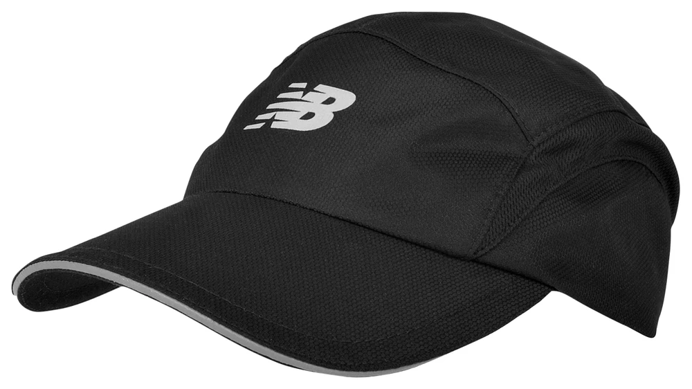 New Balance Mens New Balance 5-Panel Performance Hat - Mens Black/Black Size One Size