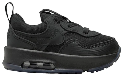 Nike Boys Nike Air Max Motif - Boys' Toddler Shoes Black/Black/Black Size 04.0