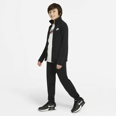 Nike Boys Nike Track Suit Set - Boys' Grade School Black/Black Size S