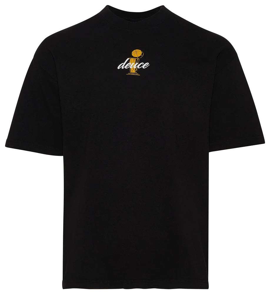 Deuce Mens Champions T-Shirt - Black/Yellow