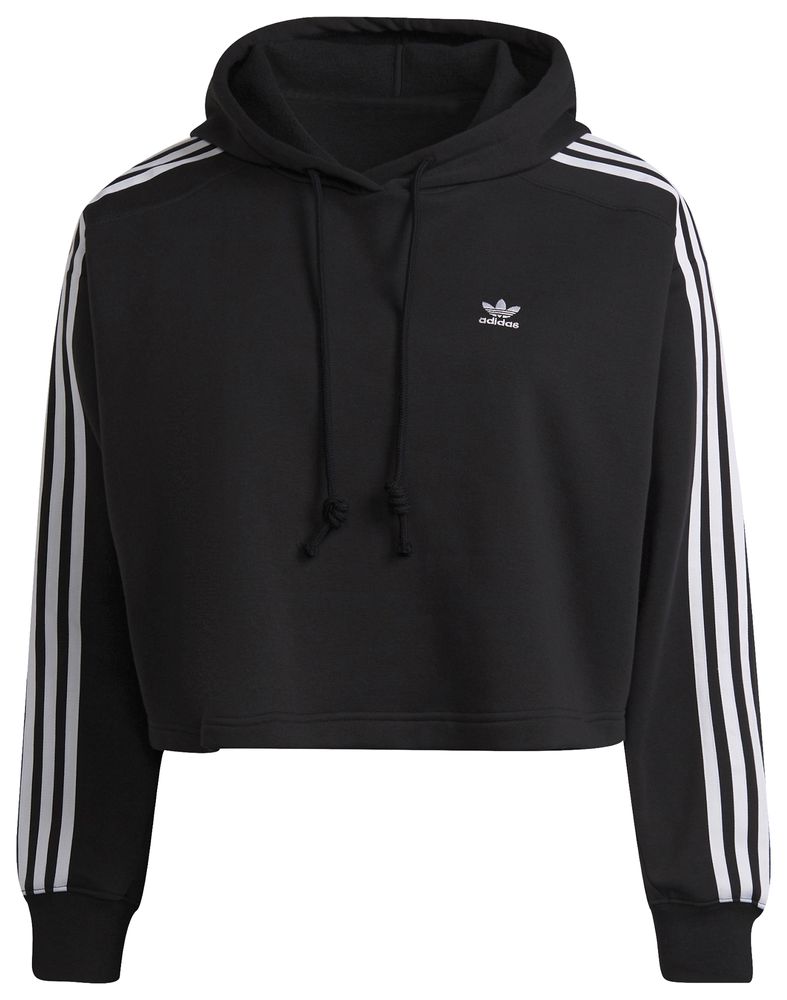 adidas Originals Plus 3 Stripe Short Hoodie